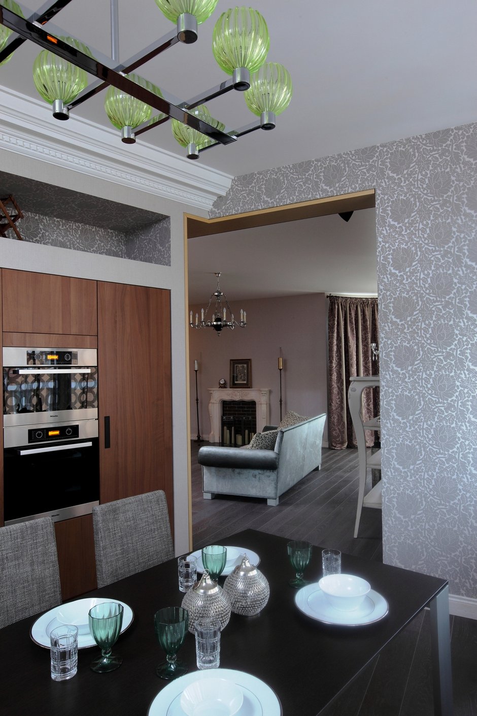 Фотография: Кухня и столовая в стиле Современный, Квартира, Дома и квартиры, Москва, Фьюжн – фото на INMYROOM