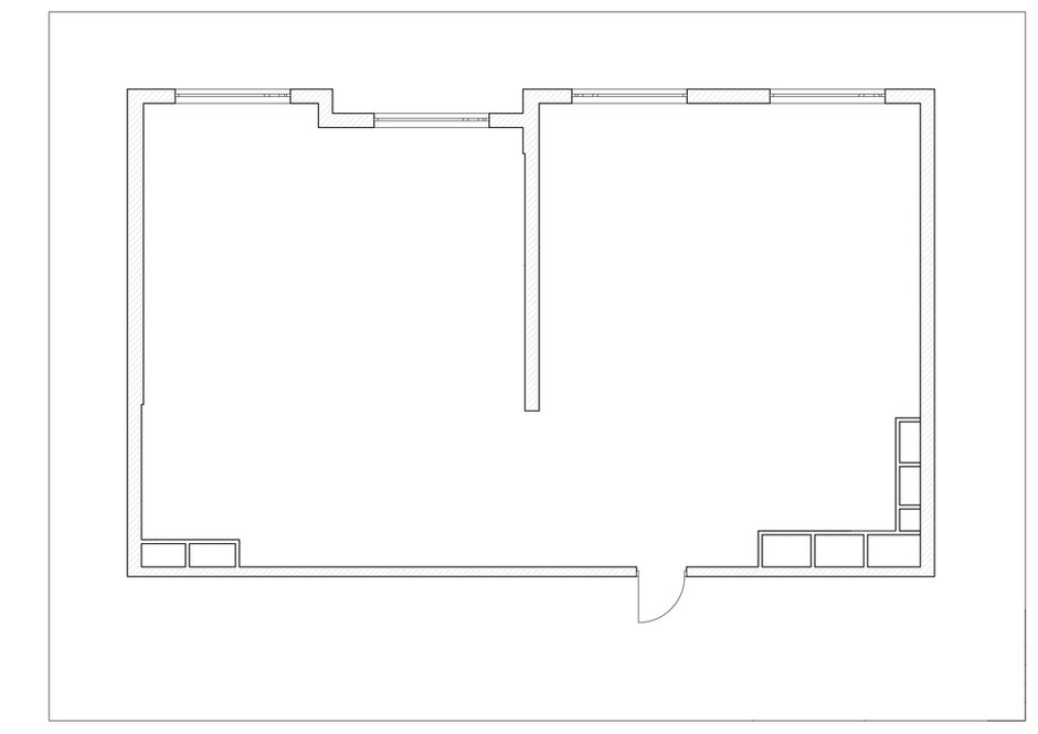 Обмерный план