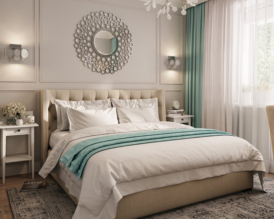 Фотография: Спальня в стиле Современный, Квартира, Проект дня, Московская область, 3 комнаты, 60-90 метров, Монолитно-кирпичный, Анастасия Кудряшова, ЖК «Клязьминская высота», ПРЕМИЯ INMYROOM – фото на INMYROOM