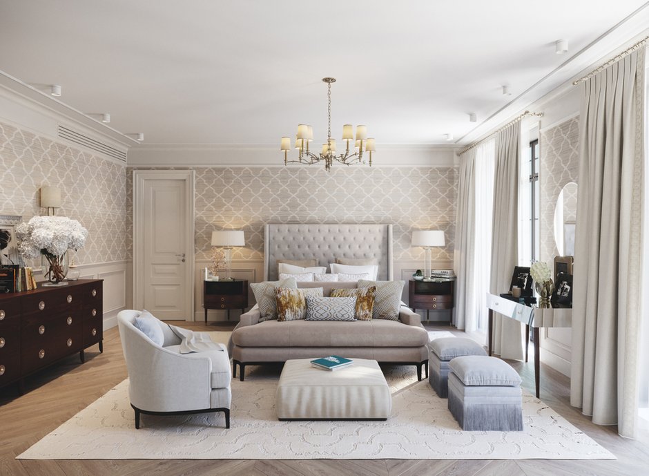 Фотография: Спальня в стиле Современный, – фото на INMYROOM