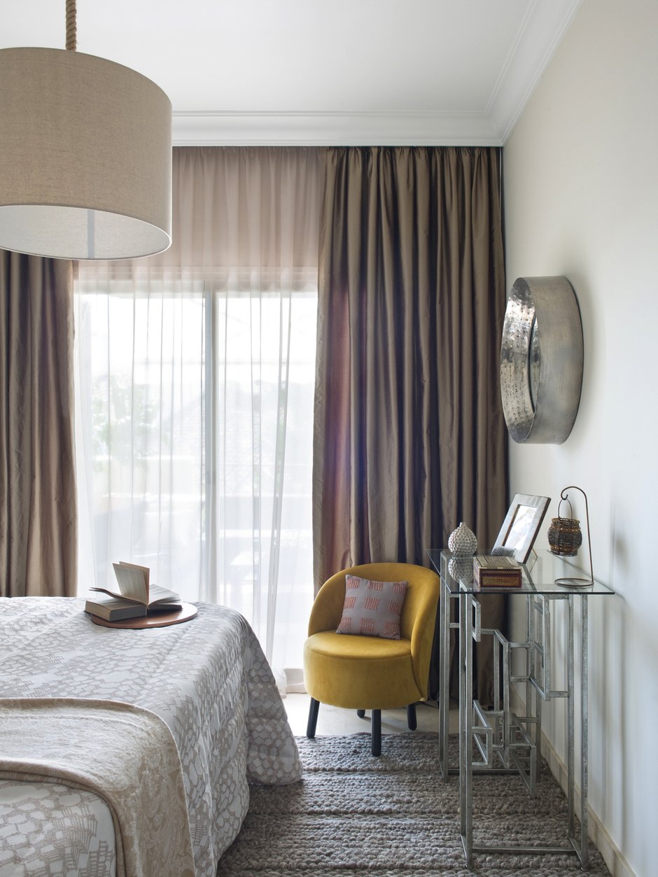 Фотография: Спальня в стиле Современный, Квартира, Испания, Проект недели, Ксения Турик – фото на INMYROOM