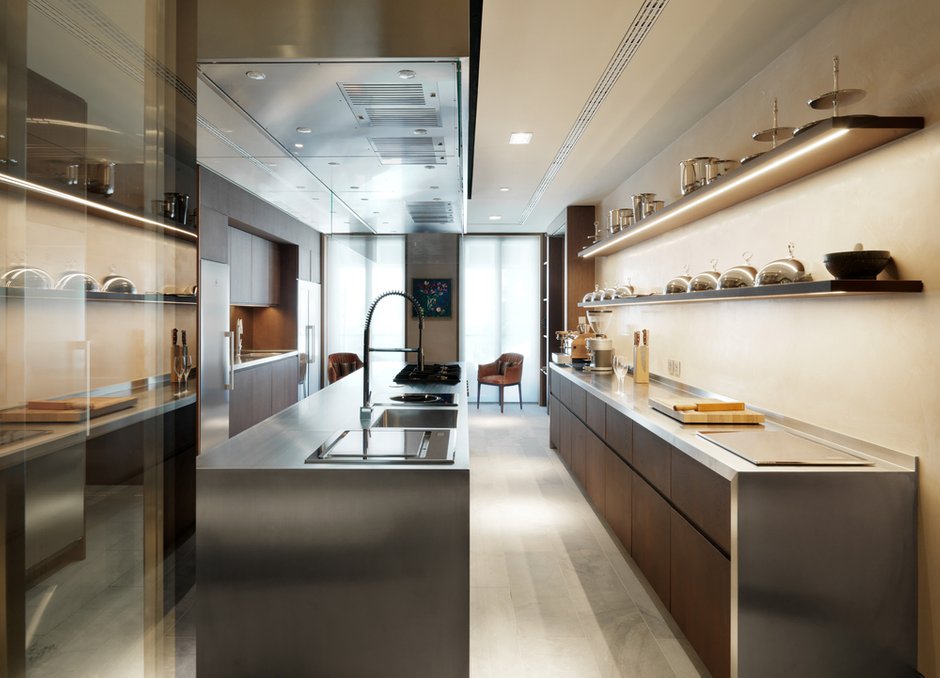 Фотография: Кухня и столовая в стиле Современный, Дом, Проект недели, Арх.ПРЕДМЕТ, Дом и дача – фото на INMYROOM