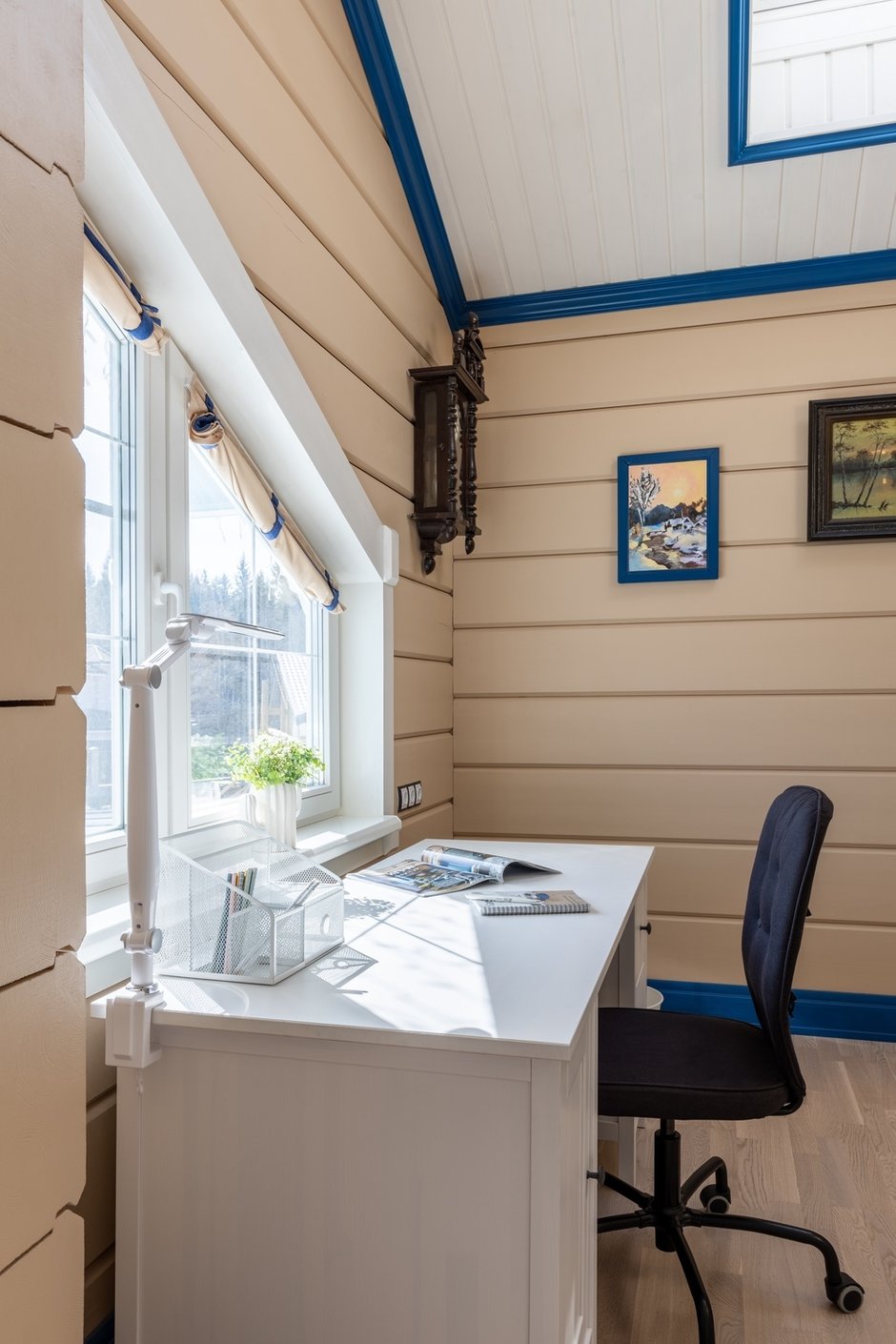 Фотография: Кабинет в стиле Современный, Дом, Проект недели, Санкт-Петербург, Дом и дача, 4 и больше, Более 90 метров, Евгения Попова – фото на INMYROOM