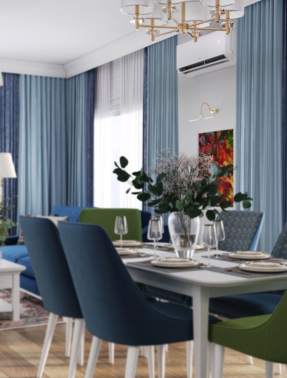 Стильная Treshka 73 м², в которой рассматривается каждая деталь - inmyroom