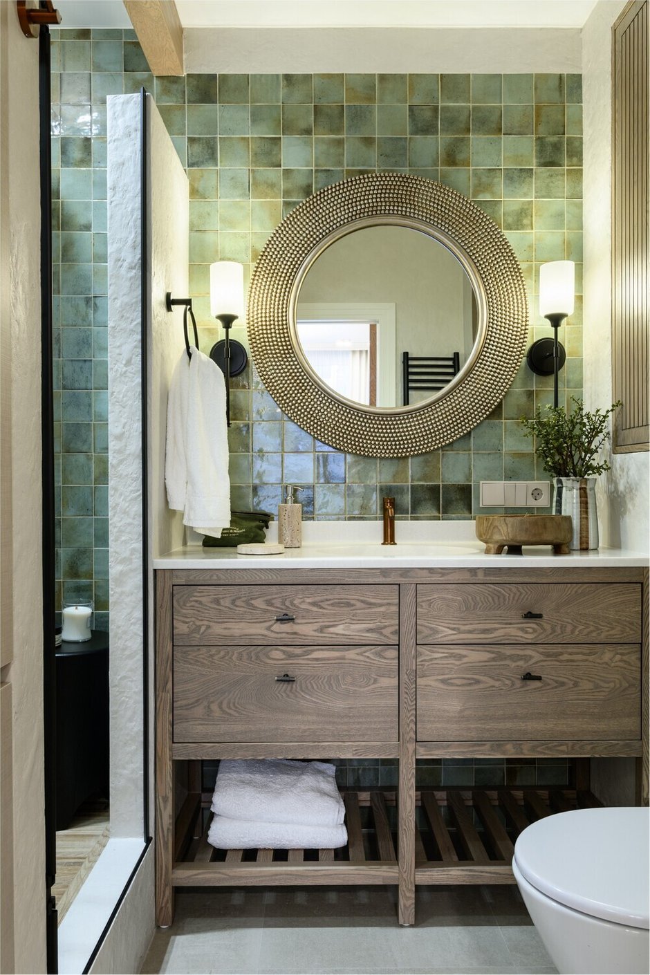 Фотография: в стиле , Проект дня, Новосибирск, 4 и больше, Более 90 метров, Эксклюзивные проекты, Полина Степанова, эклектичный с элементами этники и современного дизайна – фото на INMYROOM