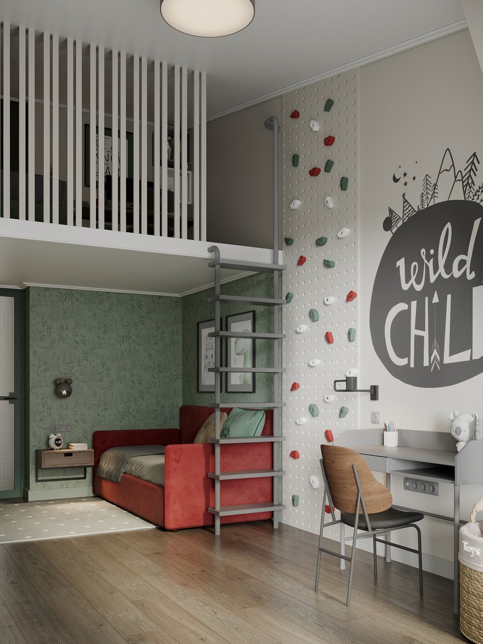 Фотография: Детская в стиле Современный, Квартира, Проект недели, Санкт-Петербург, Татьяна Воронцова, 3 комнаты, 60-90 метров – фото на INMYROOM