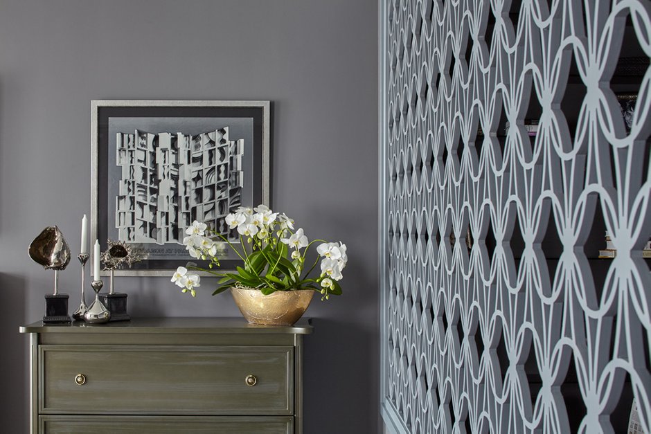 Фотография: Декор в стиле Современный, Эклектика, Квартира, Проект недели, Москва, Сталинка, Кирпичный дом, 1 комната, 2 комнаты, 40-60 метров, Оксана Станиславова, Алена Дзуцева, SODA Homedecor – фото на INMYROOM