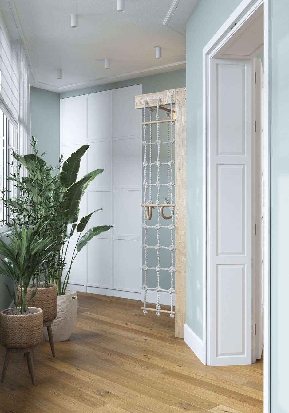 Фотография: Балкон в стиле Современный, Скандинавский, Квартира, Проект недели, 2 комнаты, 60-90 метров, Марина Меренкова, Пушкино – фото на INMYROOM