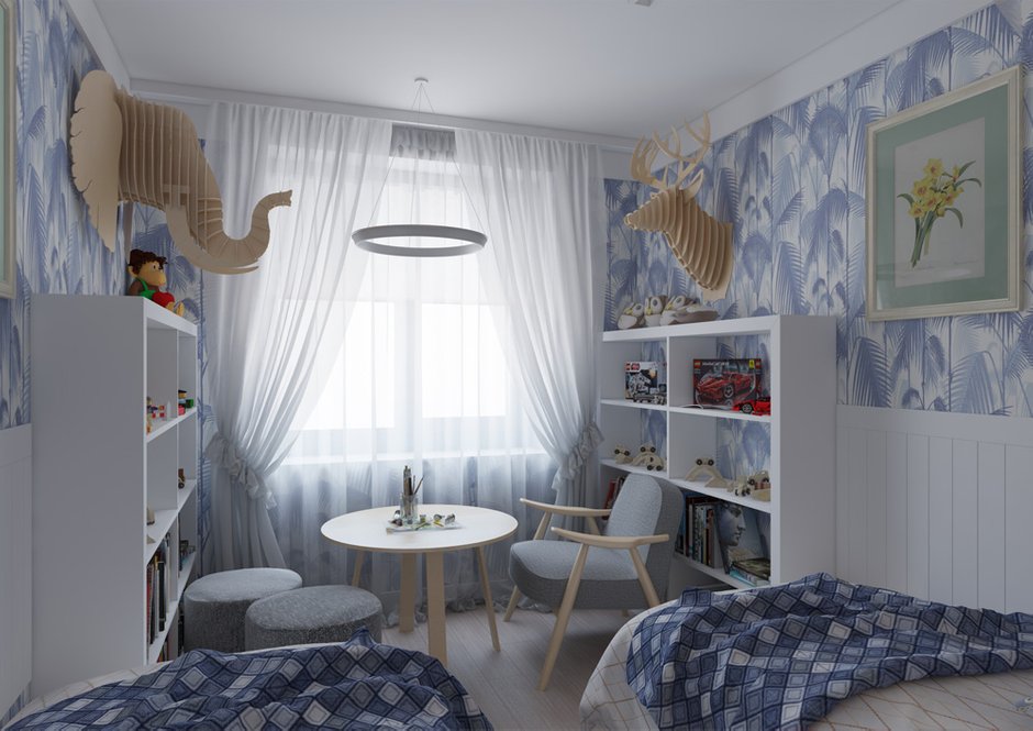Фотография: Детская в стиле Прованс и Кантри, Квартира, BoConcept, Дома и квартиры, Проект недели – фото на INMYROOM
