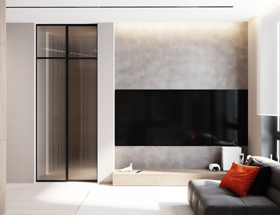 Фотография: Гостиная в стиле Современный, Лофт, Квартира, Проект недели, Санкт-Петербург, 4 и больше, Более 90 метров, Студия 20:18 – фото на INMYROOM