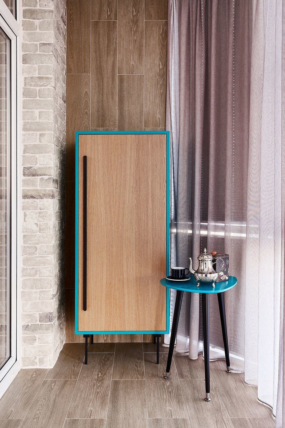 Фотография: Балкон в стиле Современный, Восточный, Эклектика, Квартира, Проект недели, Москва, 4 и больше, Более 90 метров, Бюро IVA – фото на INMYROOM