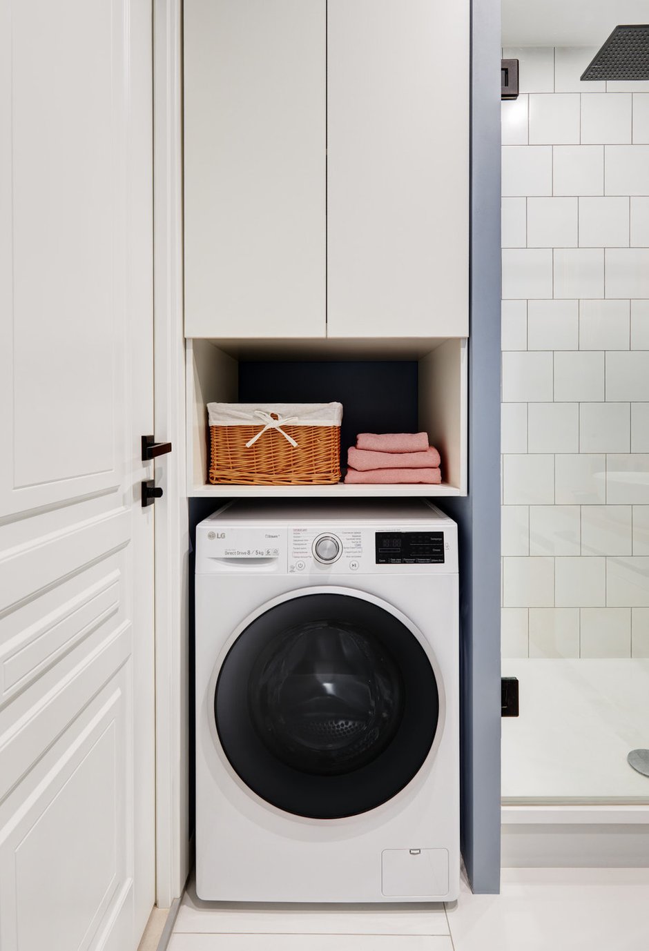 Фотография: Ванная в стиле Современный, Квартира, Проект недели, Москва, 2 комнаты, 40-60 метров, Евгения Козюкова – фото на INMYROOM