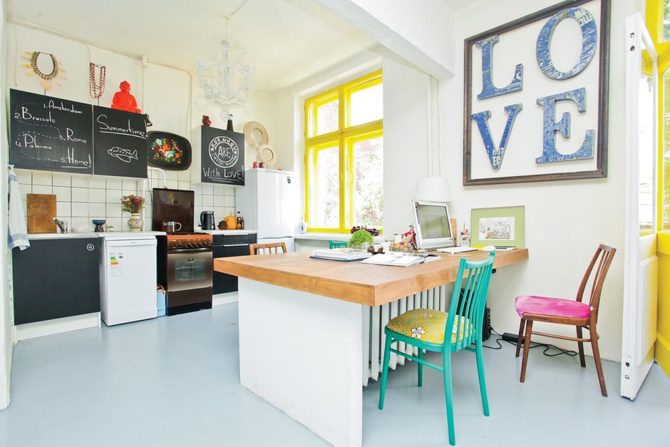 Фотография: Кухня и столовая в стиле Лофт, Квартира, Дома и квартиры, IKEA – фото на INMYROOM