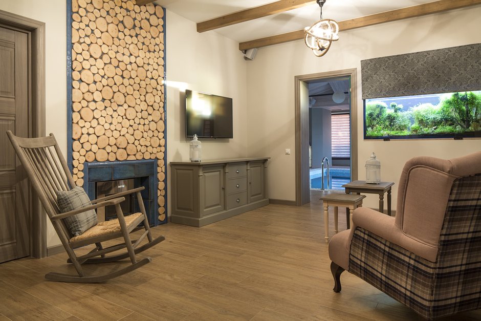 Фотография: Гостиная в стиле Прованс и Кантри, Современный, Дом, Проект недели, Московская область, 4 и больше, Более 90 метров, #эксклюзивныепроекты, Виктория Барановская, Истра – фото на INMYROOM