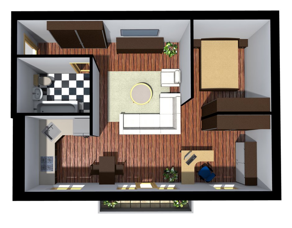 Фотография: Прочее в стиле , Квартира, Дома и квартиры, Перепланировка, Хрущевка – фото на INMYROOM