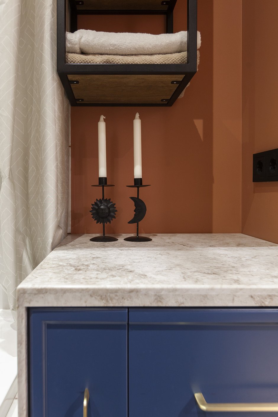 Фотография: Ванная в стиле Современный, Квартира, Проект недели, Москва, 4 и больше, 60-90 метров, Рада Кобук, Варя Шалито – фото на INMYROOM