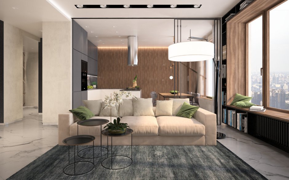 Фотография: Гостиная в стиле Современный, Советы, Ремонт на практике – фото на INMYROOM