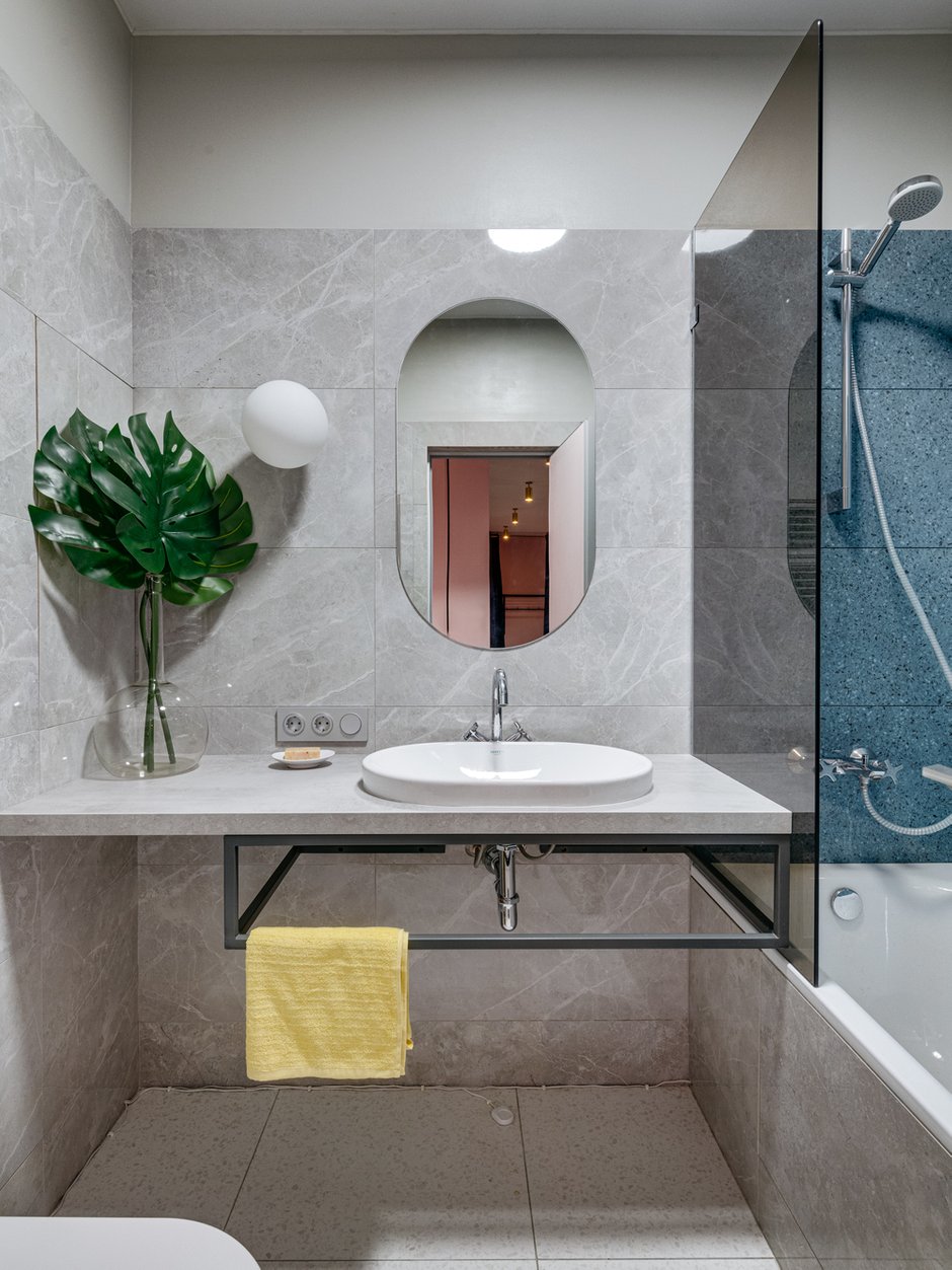 Фотография: Ванная в стиле Современный, Квартира, Проект недели, Видное, 3 комнаты, 60-90 метров, Дмитрий Удовицкий – фото на INMYROOM