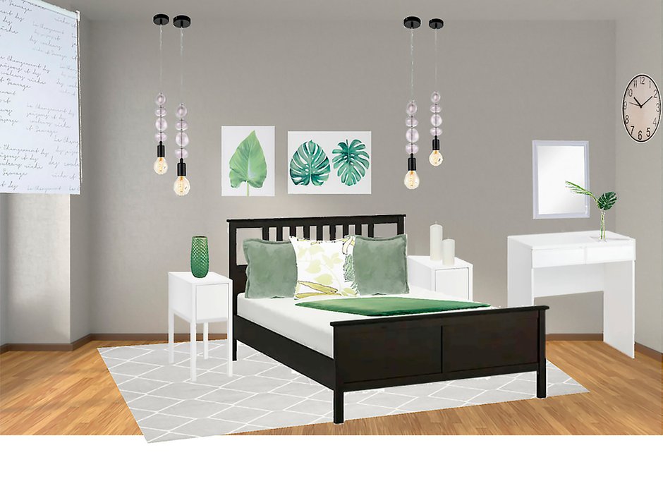 Фотография:  в стиле , Спальня, Перепланировка, Марина Саркисян, Леруа Мерлен, Leroy Merlin, дизайн-баттл, Ольга Рудакова – фото на INMYROOM