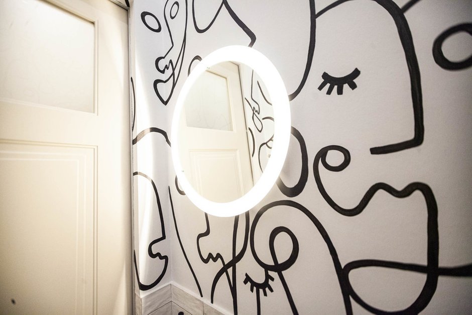 Фотография: Ванная в стиле Скандинавский, Лофт, Квартира, Проект недели, Санкт-Петербург, Кирпичный дом, 2 комнаты, 40-60 метров, VS-Buro, Валентина Щербакова – фото на INMYROOM