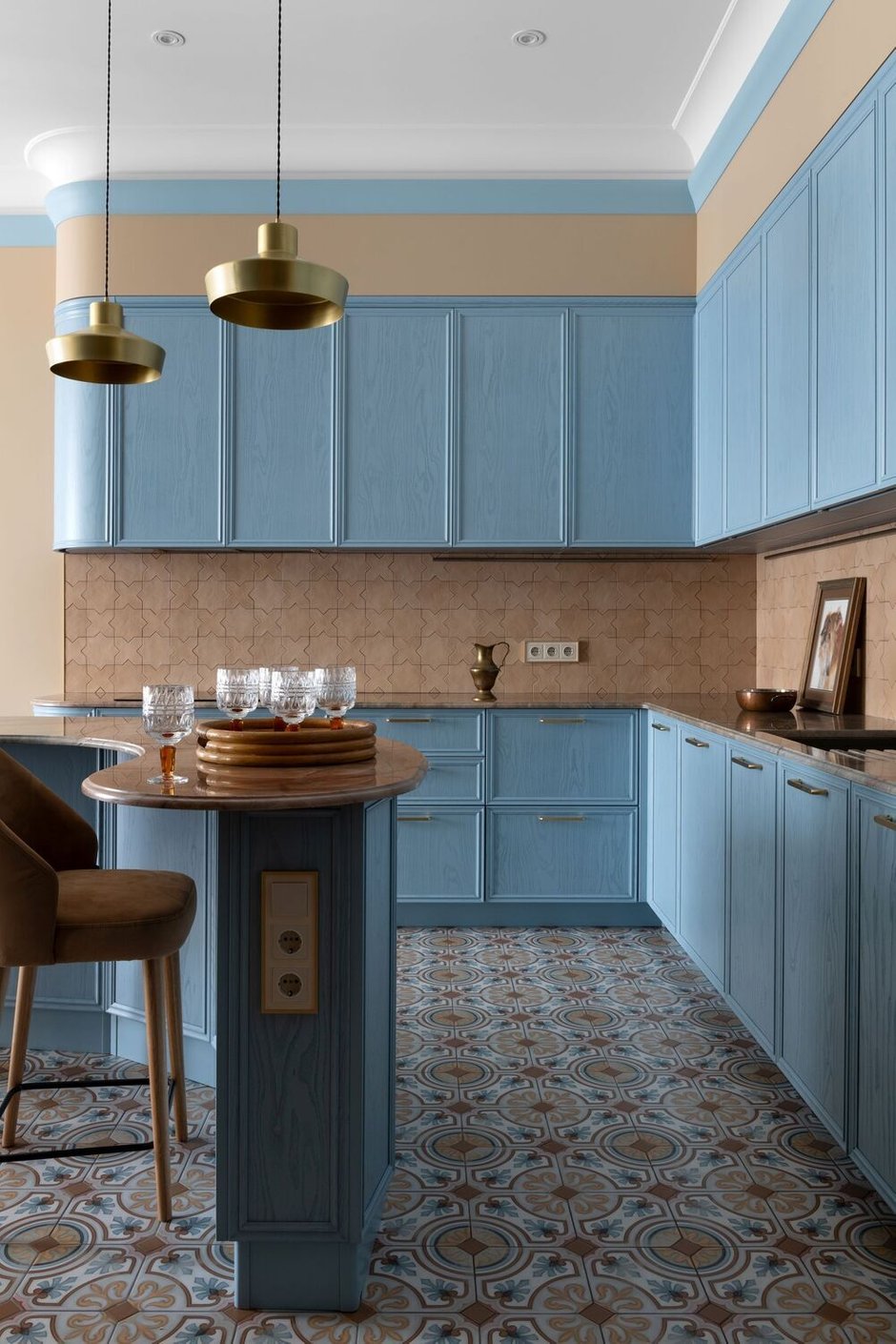 Фотография:  в стиле , Эклектика, Квартира, Проект дня, Ростов-на-Дону, 3 комнаты, Более 90 метров, Эксклюзивные проекты, Алла Пляшник, Виктория Щербакова – фото на INMYROOM