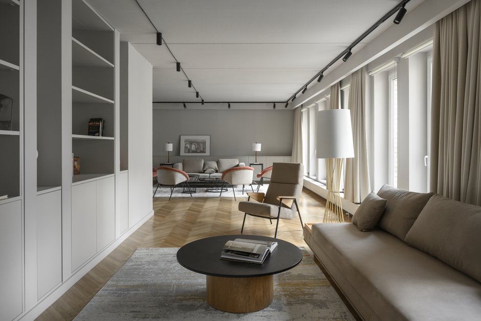 Фотография: в стиле , Квартира, Проект дня, Москва, 4 и больше, Более 90 метров, современный с элементами модерна, Игорь Голубев – фото на INMYROOM