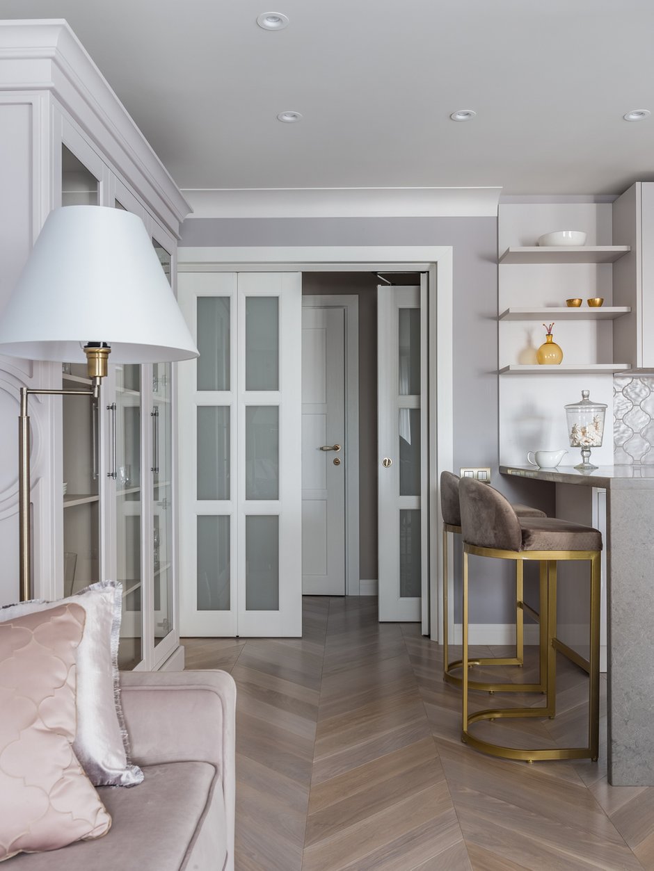 Фотография: Кухня и столовая в стиле Классический, Современный, Квартира, Проект недели, Самара, Artek Design Studio, 4 и больше, Более 90 метров, Оксана Агапонова – фото на INMYROOM