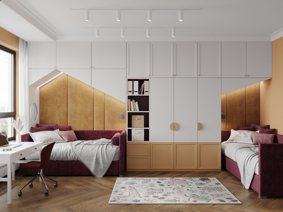 Фотография: Детская в стиле Современный, Эклектика, Квартира, Проект недели, Москва, 3 комнаты, 60-90 метров, Более 90 метров, Олеся Березовская, DesignStudio13 – фото на INMYROOM