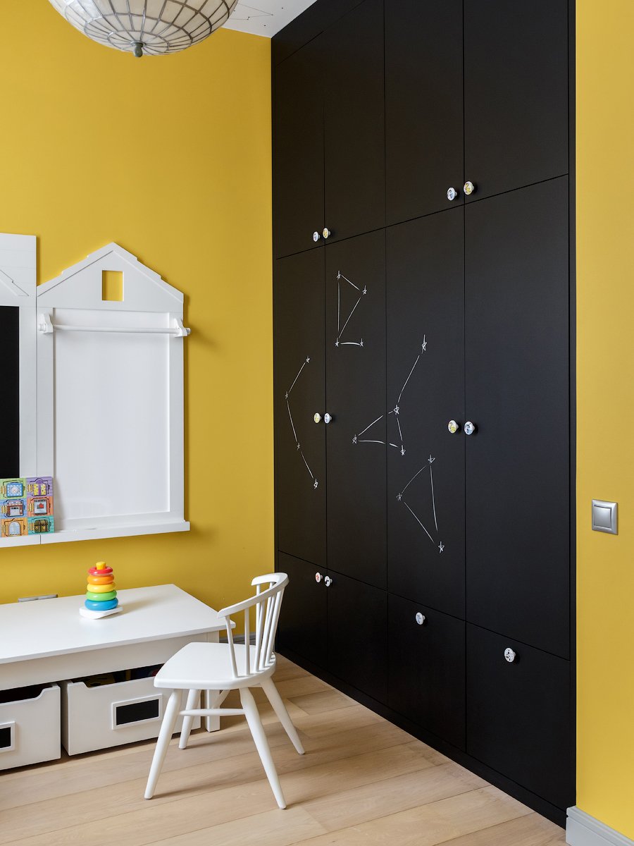 Фотография: Детская в стиле Скандинавский, Квартира, Проект недели, Москва, Надя Зотова, Сталинка – фото на INMYROOM