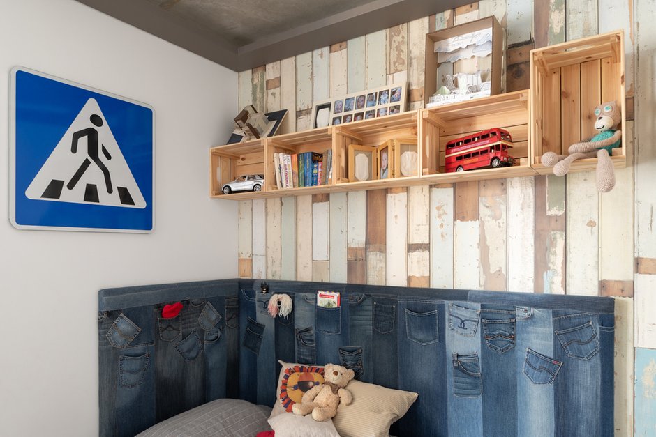 Фотография: Детская в стиле Скандинавский, Эклектика, Квартира, Проект недели, Химки, Монолитный дом, 4 и больше, Более 90 метров, Ирина Бородинова, Илья Бирюков, Archibeyou – фото на INMYROOM