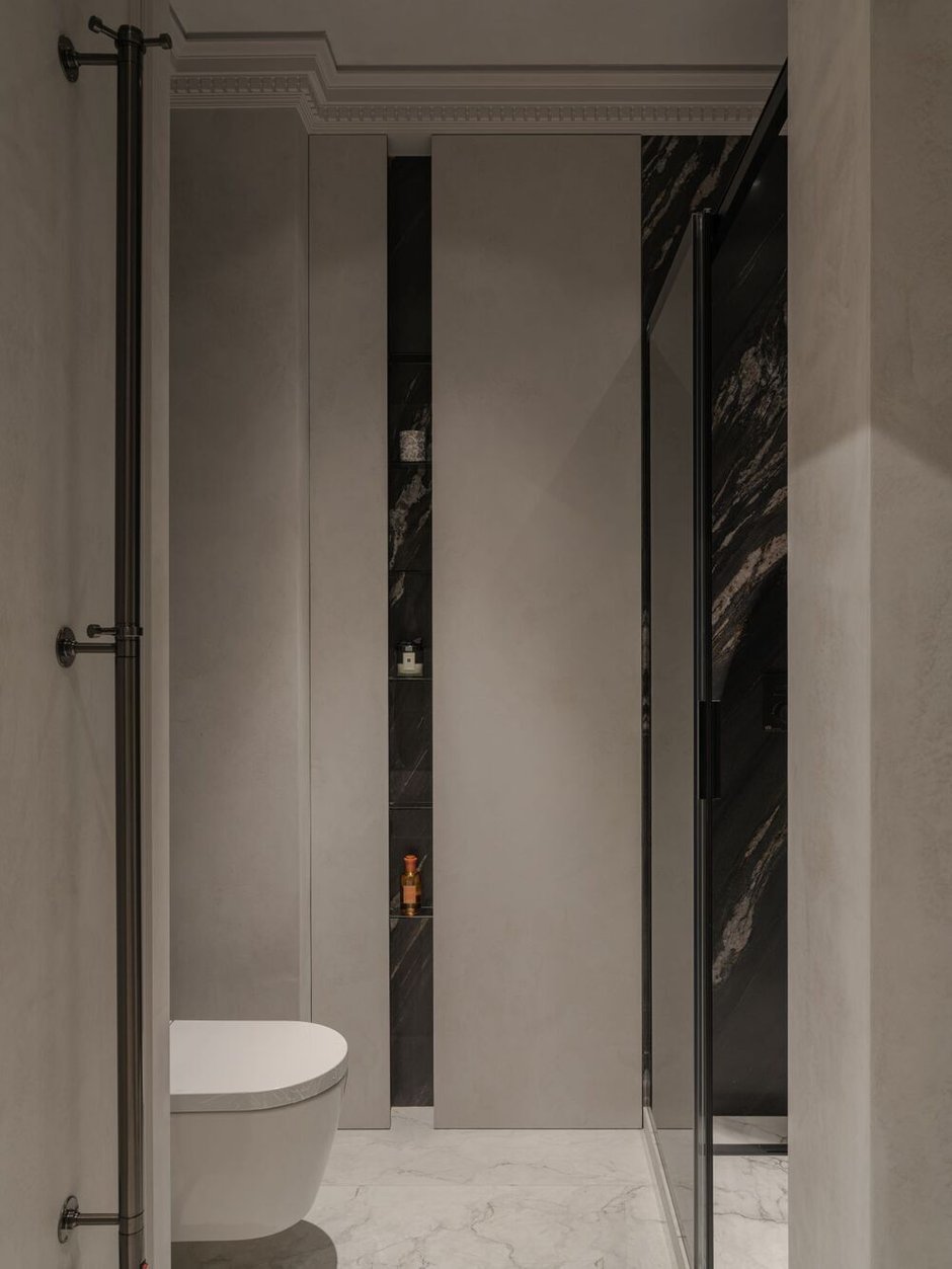 Фотография:  в стиле , Квартира, Проект дня, 2 комнаты, 60-90 метров, Санкт-Петербруг, современный с элементами классики и роскоши – фото на INMYROOM