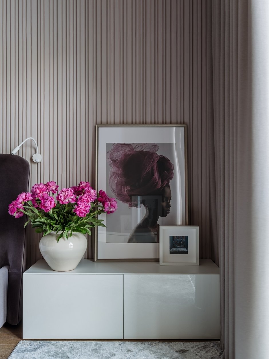 Фотография: Спальня в стиле Современный, Квартира, Проект недели, Москва, 2 комнаты, 40-60 метров, Анна Жижайкина – фото на INMYROOM