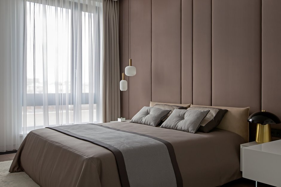 Фотография: Спальня в стиле Минимализм, Квартира, Проект недели, Москва, Филипп Киценко, 3 комнаты, Более 90 метров, ПРЕМИЯ INMYROOM – фото на INMYROOM