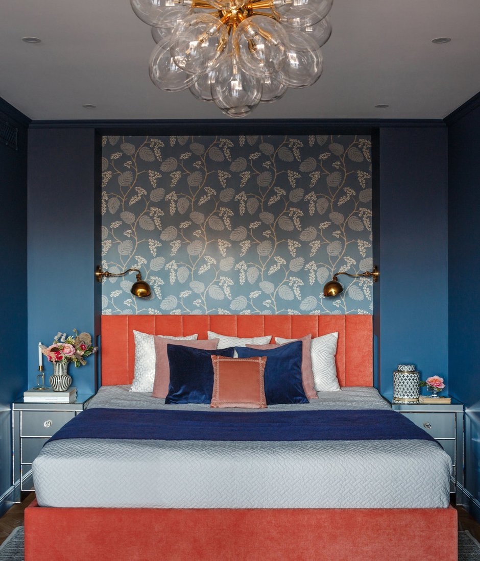 Фотография: Спальня в стиле Современный, Цвет в интерьере, Советы, Надя Зотова, pantone, Елена Лазарева, Саша Мершиев, энциклопедия_интерьер, тренды 2019 – фото на INMYROOM