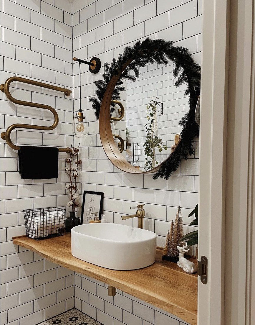 Фотография:  в стиле , Советы, чем заменить новогоднюю елку, украшение ёлки, новогодняя ёлка – фото на INMYROOM