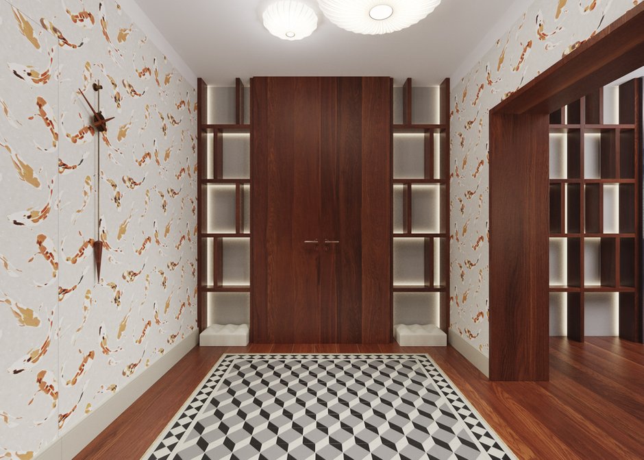 Фотография: Гардеробная в стиле Современный, Квартира, Проект недели – фото на INMYROOM