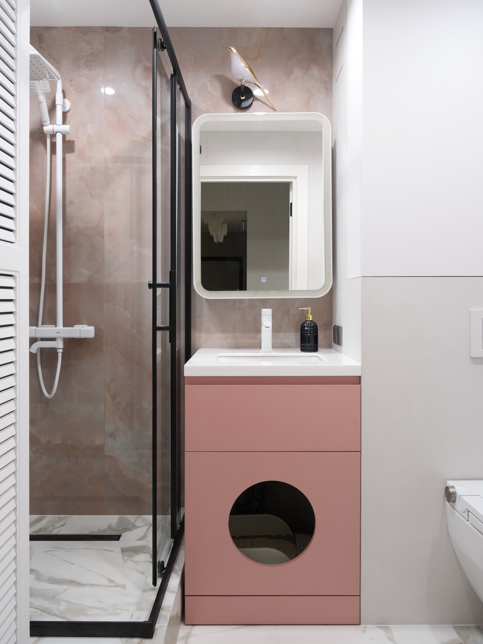 Фото: Стильная, Модерн, Квартира, Проект дня, Панельный дом, 2 комнаты, 60-90 метров, Челябинская область, Влада Николаева – фото на INMYROOM