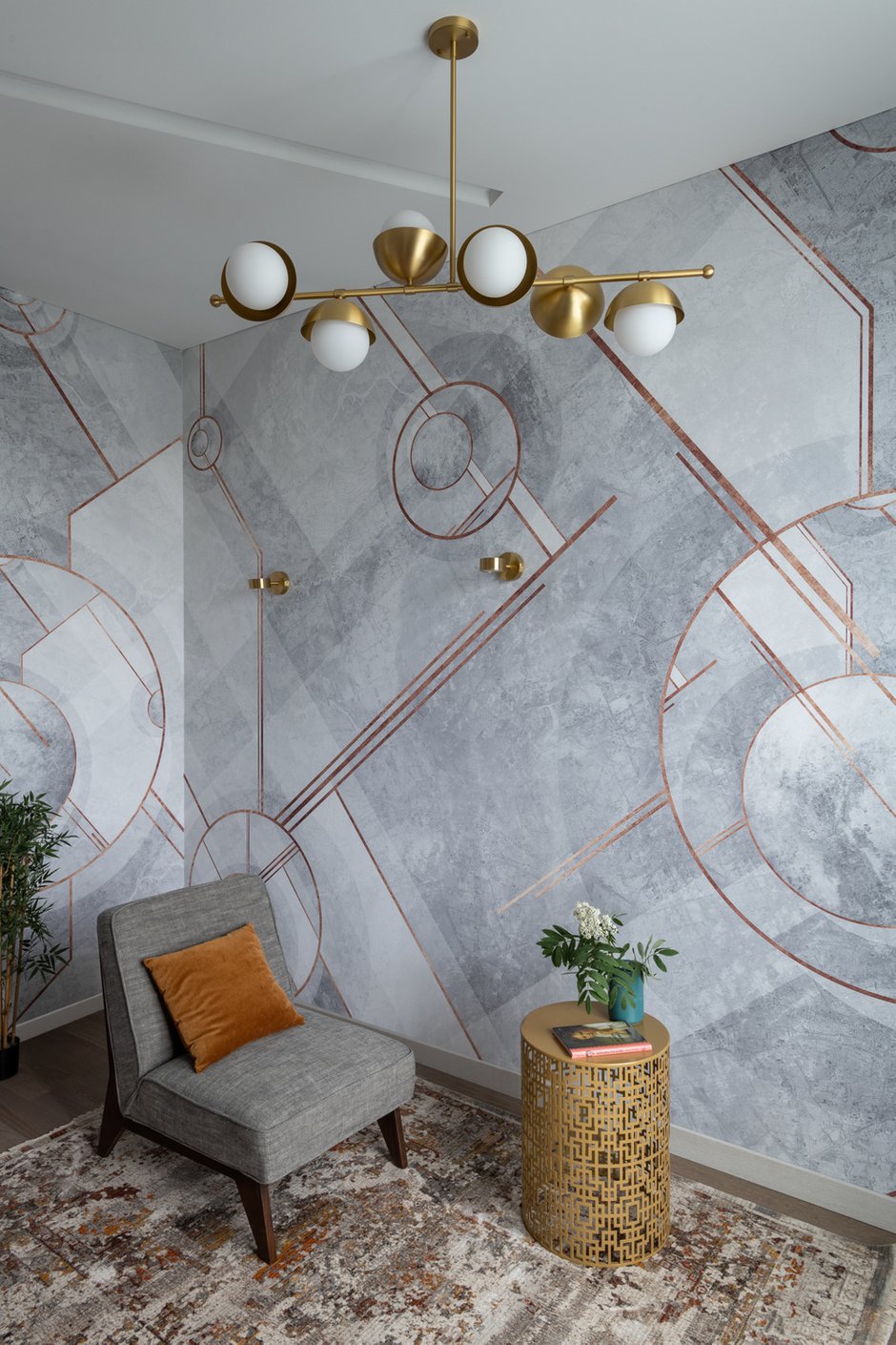 Фотография: Кабинет в стиле Современный, Квартира, Проект недели, Москва, Ануш Аракелян, 4 и больше, Более 90 метров – фото на INMYROOM