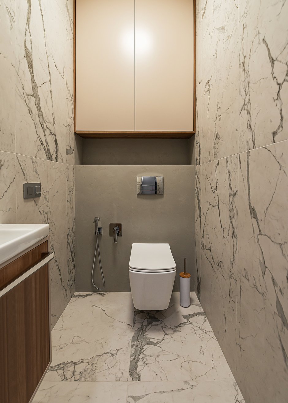 Фотография: Ванная в стиле Современный, Минимализм, Скандинавский, Квартира, Проект недели, Ростов-на-Дону, 4 и больше, Более 90 метров, L.I.S.T., Ирина Власова – фото на INMYROOM