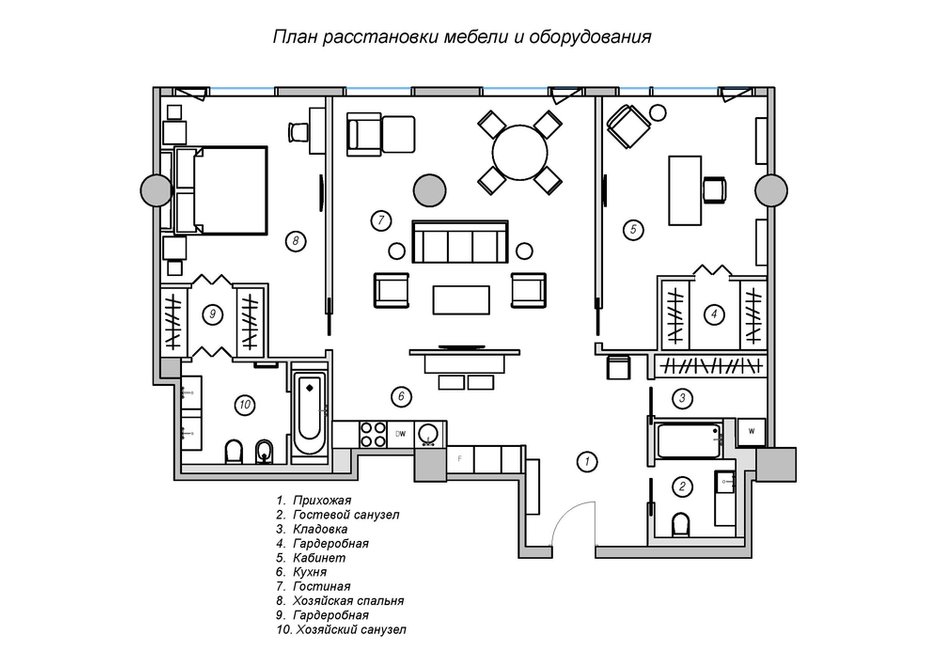 Фотография: Планировки в стиле , Современный, Квартира, Москва, Инна Теджоева, Зина Броян, Berphin Interiors, новостройка, Монолитный дом, 3 комнаты, Более 90 метров, #эксклюзивныепроекты – фото на INMYROOM