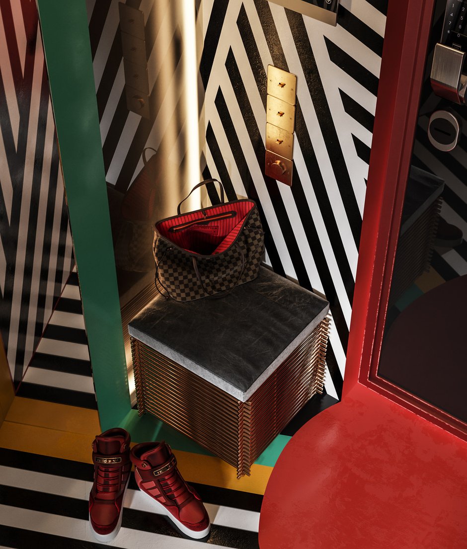 Фотография: Прихожая в стиле Современный, Квартира, Проект дня, 2 комнаты, 60-90 метров, Алена Горская, Nolte, Nolte Küchen, Nolte Kuchen – фото на INMYROOM