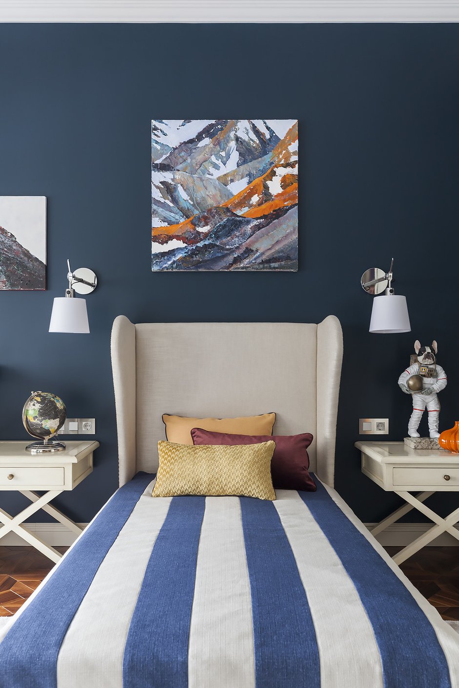 Фотография: Детская в стиле Современный, Эклектика, Квартира, Проект недели, Москва, Монолитный дом, 4 и больше, Более 90 метров, #эксклюзивныепроекты, Инна Арбуа – фото на INMYROOM