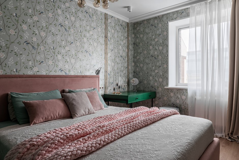 Фотография: Спальня в стиле Современный, Квартира, Проект недели, 4 и больше, Более 90 метров, Татьяна Бакланова, Тамбов – фото на INMYROOM