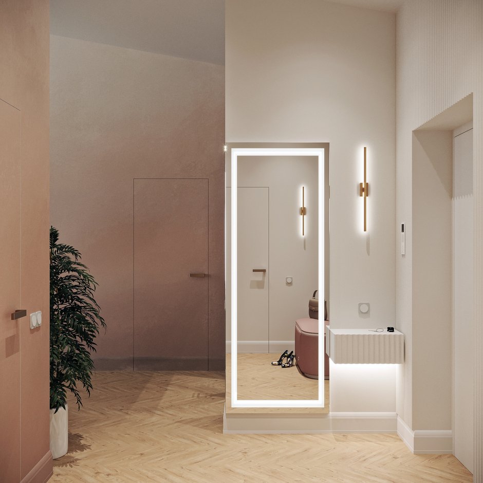 Фотография: Прихожая в стиле Современный, Эклектика, Квартира, Проект недели, Минск, 4 и больше, Более 90 метров, Наталья Добродеева – фото на INMYROOM