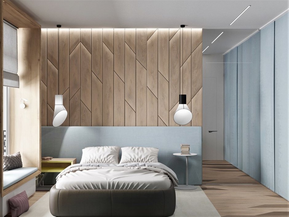 Фотография: Спальня в стиле Современный, Квартира, Проект дня, Красногорск, Виктория Золина, Zi-Design Interiors, 4 и больше, Более 90 метров, Катерина Старикова – фото на INMYROOM