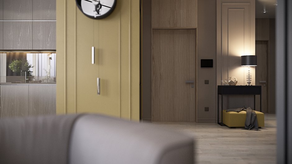 Фотография: Прихожая в стиле Современный, Квартира, Проект недели, новостройка, Монолитный дом, Кишинев, Молдова, MUSA Studio, 3 комнаты, Более 90 метров – фото на INMYROOM