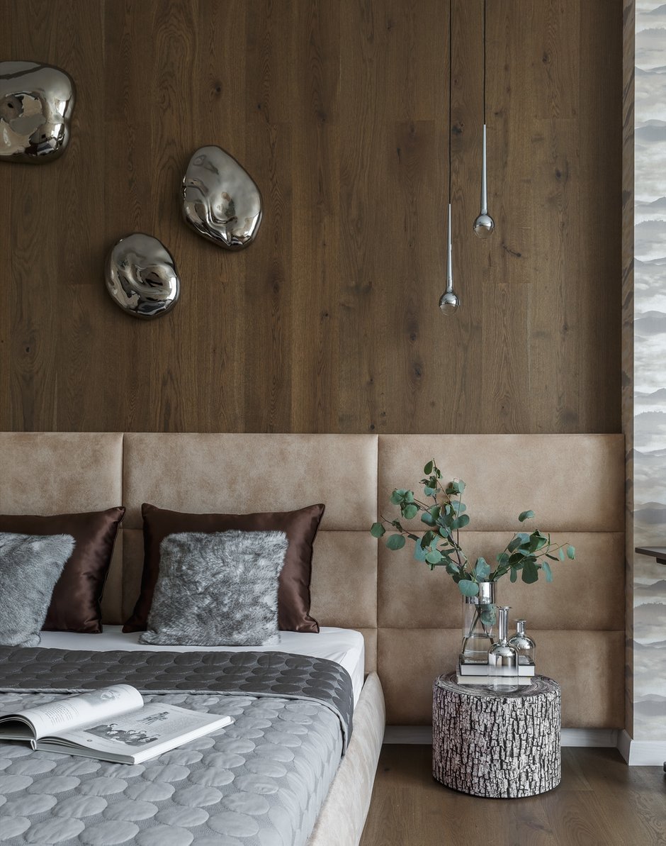 Фотография: Спальня в стиле Современный, Квартира, Проект недели, Москва, 4 и больше, Более 90 метров, Ирина Фахрутдинова – фото на INMYROOM