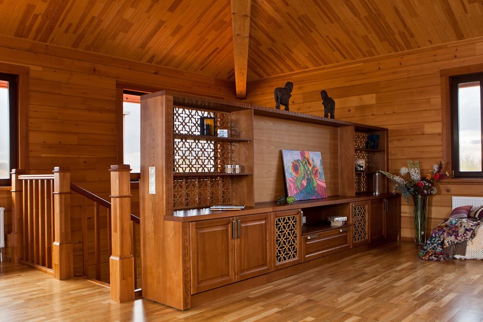 Фотография: Гостиная в стиле Прованс и Кантри, Дом, Подмосковье, Дом и дача, 4 и больше, Более 90 метров, Мария Бердникова – фото на INMYROOM