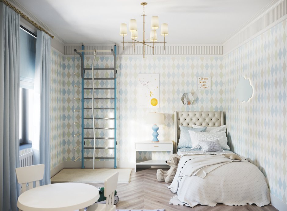 Фотография: Детская в стиле Скандинавский, – фото на INMYROOM