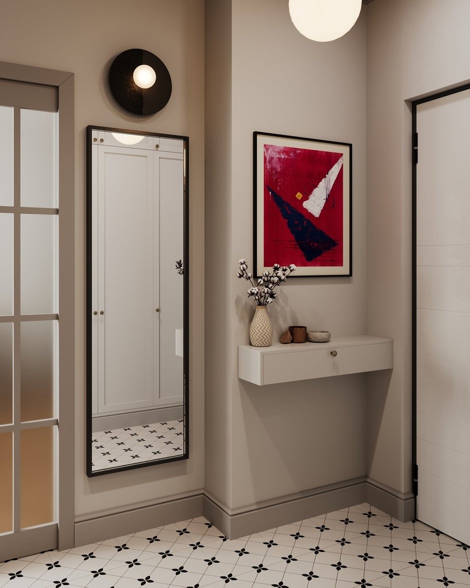 Фотография:  в стиле , Квартира, Проект дня, Санкт-Петербург, 3 комнаты, 60-90 метров, современный с элементами классики и французского стиля, Гера Остин, Анна Лаковская – фото на INMYROOM